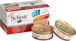 Schesir Kat Mp Blik 6x50 g Tonijn&Zalm