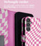iMoshion Hoesje Geschikt voor Samsung Galaxy S23 FE Hoesje Met Pasjeshouder - iMoshion Design Bookcase smartphone - Roze / Retro Pink