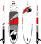 F2 Sector Red - Opblaasbaar SUP Board - Allround Paddle Board met Kajakzitje - Kleur rood (Limited Edition 2024)