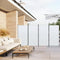 Angel Living Kamerscherm - 4 Panelen - 324 x 170 cm - Inklapbaar - Wit