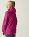 Regatta - Kids Pack It III Opvouwbaar Kinder Regenjack - Donker Roze - Maat 152