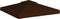 vidaXL - Prieeldak - 2-laags - 310 - g/m² - 3x3 - m - bruin