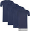Cappuccino Italia 4-Pack T-shirts - Heren Tee SS - Ronde Hals - Blauw (4-Pack)