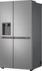 LG GSLC40PYPE - Amerikaanse koelkast 638L - Ice & Water Dispenser - Prime Silver