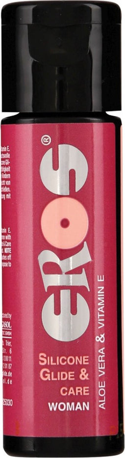 Eros Glide and Care Woman Silicone - 30 ml - Glijmiddel