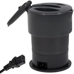 ADLER AD1377G - Opvouwbare elektrische waterkoker 0,6 L - Automatische uitschakeling - Grijs