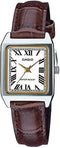 Casio Collection LTP-B150L-7B2EF - Polshorloge - Quartz - Bruin Leer - Ø 23.5 mm