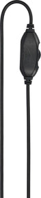 Hama Essential HS 200 - Stereo-Hoofdtelefoon - On-Ear met flexibele microfoonarm - Zwart/Zilver