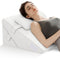 Coast Wigkussen - 3-Delige Verstelbare Rugsteun met Hoofdsteun en Air Memory Foam - Gebroken Wit