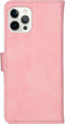 iMoshion Hoesje Geschikt voor iPhone 12 Pro Max Hoesje Met Pasjeshouder - iMoshion Luxe Bookcase - Roze