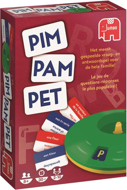 Jumbo Pim Pam Pet Original - Kaartspel - 40 kaarten met 80 vragen
