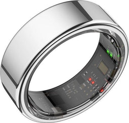 Focus® S1 - Slimme Ring - Hartslag & Slaap Monitor - Zilver - Maat 12