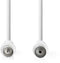 Nedis CSGL40000WT30 - Coaxkabel 300cm - Wit