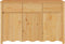 vidaXL - Dressoir - “DRAMMEN” - 114x43x75,5 - cm - Massief - Grenenhout
