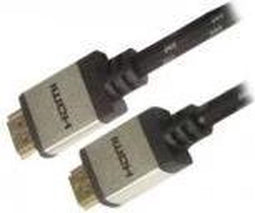 ADJ KABHDM300-00069 300-00069 HDMI2.0 A/V Cable, 4K 2160p, M/M, 2m, Cottonwrap, Black/Silver