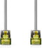 Nedis CAT7 Netwerkkabel - S/FTP - RJ45 Male - RJ45 Male - 2.00 m - Snagless - Rond - LSZH - Grijs - Doos