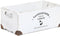 Set decoratieve dozen Home ESPRIT Sanderford Wit Sparrenhout 35 x 22 x 15 cm (5 Onderdelen)