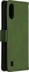 iMoshion Hoesje Geschikt voor Samsung Galaxy A01 Hoesje Met Pasjeshouder - iMoshion Luxe Bookcase - Groen
