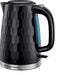 Russell Hobbs Honeycomb Black Kettle - Waterkoker - 1,7L - 2400W - Zwart