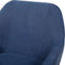 LOKEN - Fauteuil - Blauw - Polyester