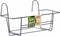 Elho Green Basics Balkonrek Metaal 80 - Accessoires voor Balkon Buiten - Ø 79.3 x H 19.5 cm - Antraciet