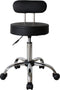 Draaikruk met rugleuning - werkkruk - zadelkruk - tabouret - hoogte verstelbaar