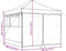 vidaXL - Partytent - inklapbaar - pop-up - met - 4 - zijwanden - terracottakleurig