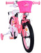 Volare Ashley Kinderfiets - Meisjesfiets - 16 inch - Donkerroze/Wit