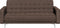 ABERDEEN - Slaapbank 3-zits - Donkerbruin - Polyester
