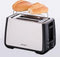 Cloer 3569 - King Size broodrooster - Voor 2 XXL sneetjes toast - RVS/zwart