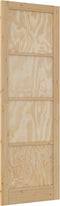 vidaXL - Interne - Deur - 'ORKDAL'78x232x4 - cm - Massief - Grenenhout