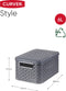 Curver Style Mand S - 6 liter - Antraciet met deksel