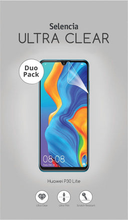 Selencia Screen protector - Geschikt voor Huawei P30 Lite - Duo Pack Ultra Clear Screenprotector smartphone