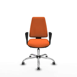 Piqueras y Crespo BFN056G - Bureaustoel - Hoogteverstelbaar 45-55 cm - Oranje