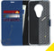 Accezz Wallet Softcase - Geschikt voor Nokia 7.2 / 6.2 - 3 Pashouders - Blauw