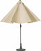 Madison - Parasol Tenerife Round Ecru - 300cm - Beige