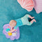 DISNEY BABY -ARIEL- Babywatermat, sensorisch en ontwikkelingsspel, opblaasbaar, gemakkelijk schoo...