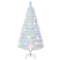 Coast Kunstkerstboom - 120 cm - 130 takken - Veelkleurige LED - Wit