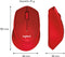 Logitech M330 Silent Plus - Draadloze Muis - 90% stiller - Rood
