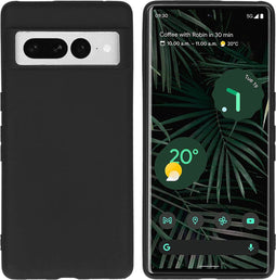 iMoshion Hoesje Geschikt voor Google Pixel 7 Pro Hoesje Siliconen - iMoshion Color Backcover - Zwart