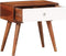 vidaXL - Bijzettafel - 45x30x45 - cm - massief - acaciahout
