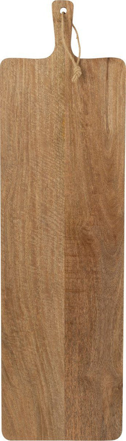 J-Line Bali snijplank - hout - naturel - woonaccessoires