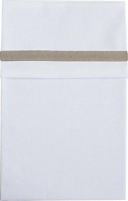 Cottonbaby Jeansband - Wieglaken 75x90 cm - Grijs