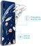 iMoshion Hoesje Geschikt voor Samsung Galaxy A20e Hoesje Siliconen - iMoshion Design hoesje - Groen / Transparant / Roze / Vintage Flowers