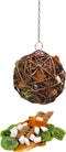 Jr Farm Wilgen Vruchtenbol - Vogelspeelgoed - 15 x 15 x 15 cm 135 g