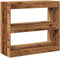 vidaXL - Boekenkast/kamerscherm - 80x30x72 - cm - oud - houtkleurig