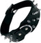 Dog collar Gloria Black Spikes (55 cm)