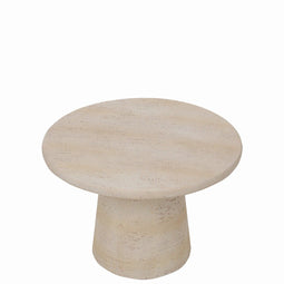 PTMD Adwin Cream MGO Mix Coffeetable Travertine Look L