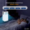 Serenelife Mobiele Airco, 9.000 BTU Wi-Fi Geactiveerde Binnen Airco, Draagbare Airconditioner Ruimtes tot 28 m2