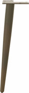vidaXL - Salontafelpoten - conische - vorm - 4 - st - 42-43 - cm - staal - naturel